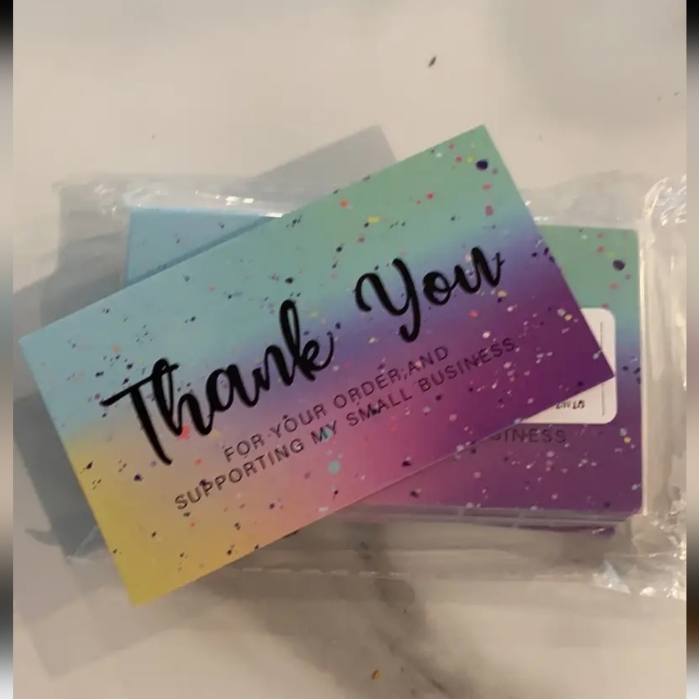 Thank You Cards For All Occasions 3.5X 2.1 Inch Pack Of 40